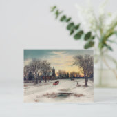  winter briefkaart (Staand voorkant)