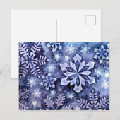 Winter Briefkaart (Voorkant / Achterkant)