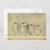  winter briefkaart (Voorkant / Achterkant)