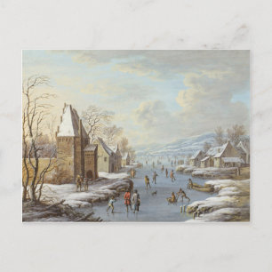 winter briefkaart