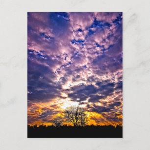 Winter-Briefkaart Briefkaart