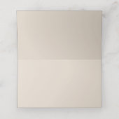 Winter Bruiloft Dennenkegels Dennennaalden (Binnenkant ongevouwen)