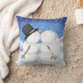 Winter bruiloft kussen (Deken)