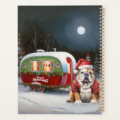 Winter Bulldog Caravan Kerstavontuur Planner (Achterkant)