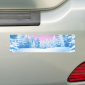 Winter Bumpersticker (Op auto)