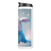 Winter Bunny Thermal Tumbler Thermosbeker (Geroteerd rechts)
