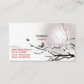 Winter Business Card Visitekaartje (Voorkant)