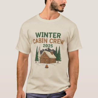 Winter Cabin Crew 2025 T-shirt