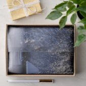 Winter Cabin in a Fog Wonderland Tissuepapier (Geschenk)