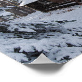 Winter Cabin Poster (Hoek)