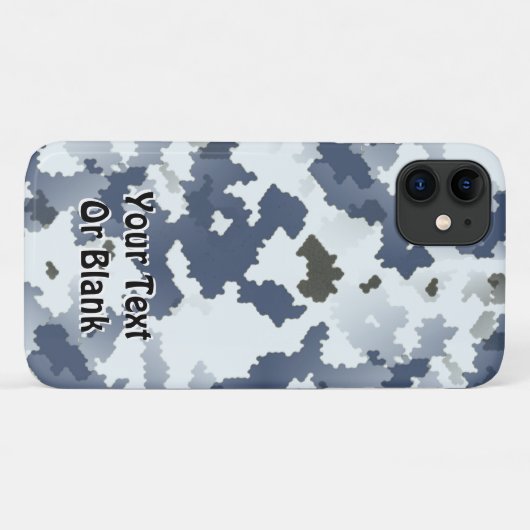 Winter Camouflage Case-Mate iPhone Case (Achterkant (horizontaal))