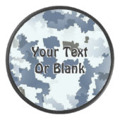 Winter Camouflage Hockey Puck (Voorkant)