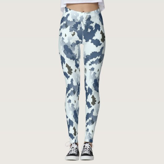 Winter Camouflage Leggings (Voorkant)