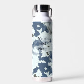 Winter Camouflage Waterfles (Voorkant)