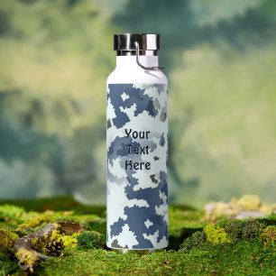 Winter camouflage waterfles