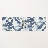 Winter Camouflage Yogamat (Voorkant (horizontaal))