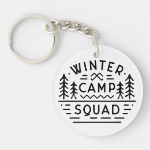 Winter camp squad crew sleutelhanger