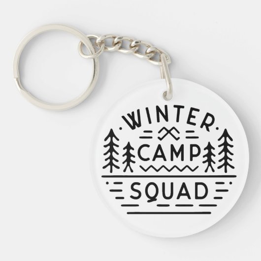 Winter camp squad crew sleutelhanger (Voorkant)