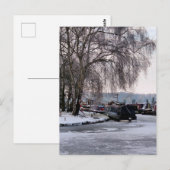 WINTER CANAL BRIEFKAART (Voorkant / Achterkant)