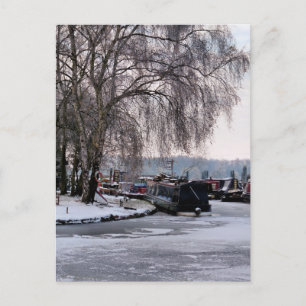 WINTER CANAL BRIEFKAART