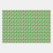 Winter Cats Wrapping Paper Flat Sheet Set of 3 (Voorkant 3)