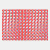 Winter Cats Wrapping Paper Flat Sheet Set of 3 (Voorkant 2)