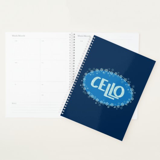 Winter Cello Planner (Display)