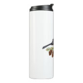 Winter Chickadee Thermosbeker (Gedraaid links)