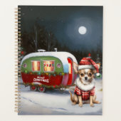 Winter Chihuahua Caravan Kerstavontuur Planner (Voorkant)