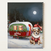 Winter Chihuahua Caravan Kerstavontuur Planner (Achterkant)