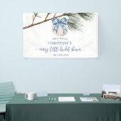 Winter Chinoiserie Boog Kerstgrote Banner (Beurs)
