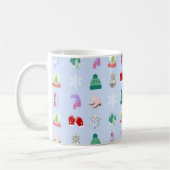 Winter/Christmas Pattern Coffee Mug (11oz) (Gauche)