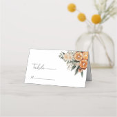 Winter Citrus Bloemen Elegante Kerstbruiloft (Voorkant)