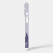 Winter City Snowflake iPhone 16 Coque (Verso / Gauche)