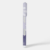 Winter City Snowflake iPhone 16 Coque (Verso / Droite)