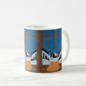 Winter Classic Mug Customizable - Snow Globe Koffiemok (Voorkant rechts)