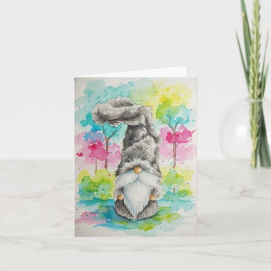 Winter Coat Bedankkaart (Voorkant)