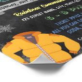 Winter Coat Drive evenement Sjabloon Poster (Hoek)