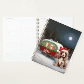 Winter Cocker Spaniel Caravan Kerstavontuur Planner (Display)