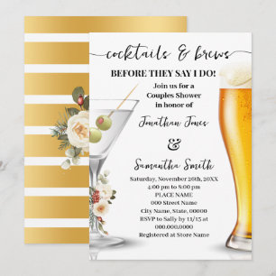 Winter Cocktail & Brouwsels voor ik 't doe Koppel Kaart
