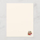 Winter Cocoa Bliss - Cute Hond in Mok Design (Achterkant)