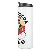 Winter Cocoa Bliss - Schattigee hond in Mok Design (Geroteerd rechts)