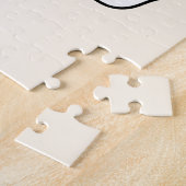 Winter Cocoa Bliss - Schattigee hond in Mok Design Legpuzzel (Zijkant)