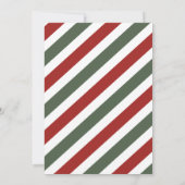 Winter Cocoa First Birthday Invite Kaart (Achterkant)