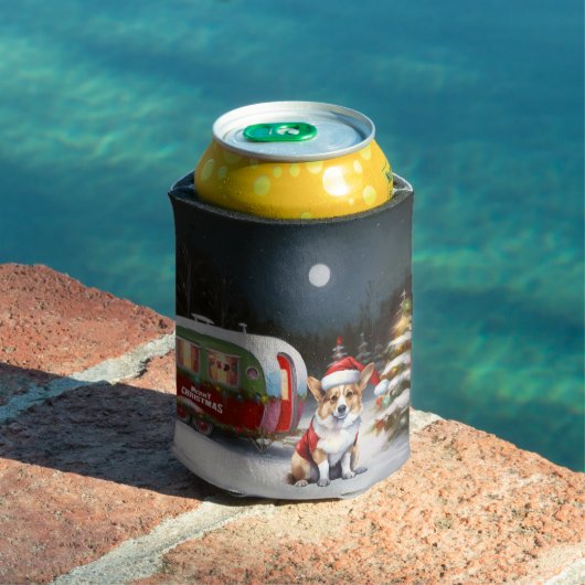 Winter Corgi Caravan Kerstavontuur Blikjeskoeler (Insitu Zwembad)