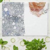 Winter Corgi Theedoek (Gevouwen)