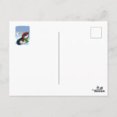 Winter Corgis Briefkaart (Achterkant)