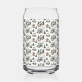 Winter Cottage Snowfall Pattern (Verso)