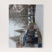 Winter Cottages - Martha's Vineyard Legpuzzel (Verticaal)