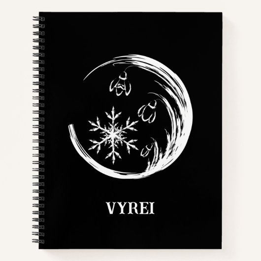 Winter Crest Notitieboek (Voorkant)